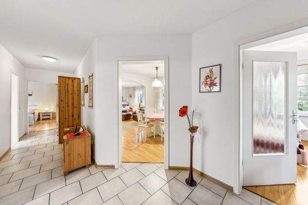 Flurbereich mit Zugang zu jedem Zimmer