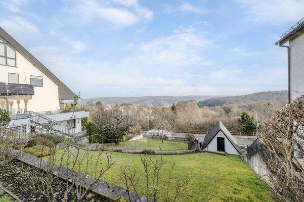 Ausblick Richtung Garten
