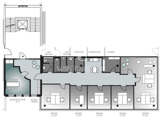 Grundriss 2.OG 227m²