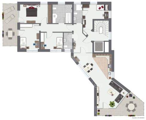 Grundriss 1. Obergeschoss