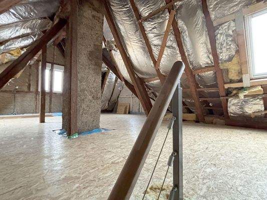 Speicherplatz im Dachgeschoss