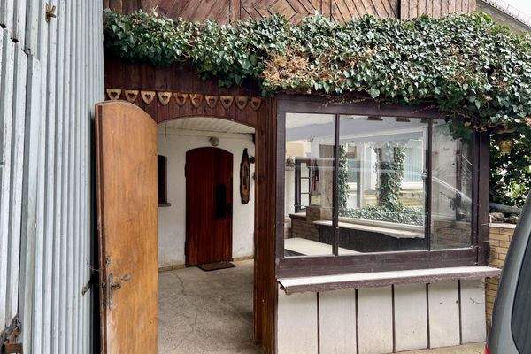 Überdachte Terrasse