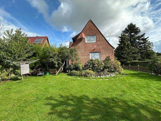 Außenansicht vom Garten aus