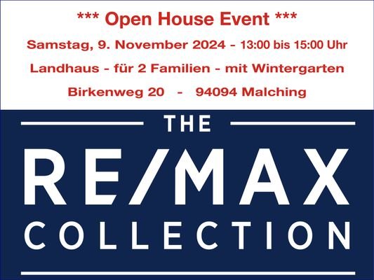 Open House - Birkenweg 20 - 94094 Malching