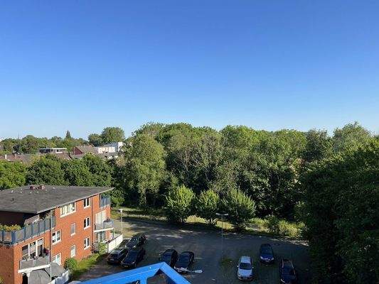Ausblick vom Südbalkon