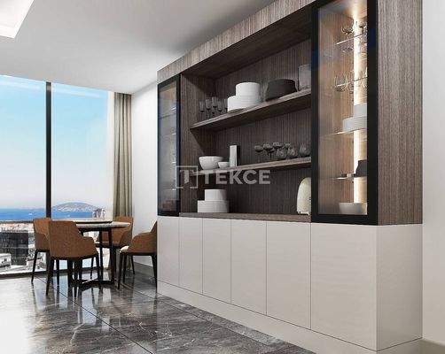 Elegant Apartments with Sea View in İstanbul Maltepe