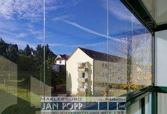 Blick vom Balkon