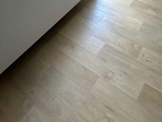 Der Boden im Schlafzimmer