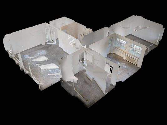 3D-Ansicht-Grundriss