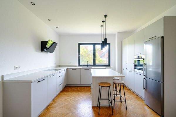 Küche digital möbliert