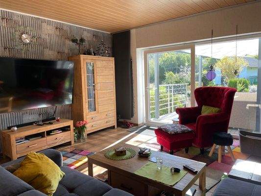 schöner Ausblick in den Garten