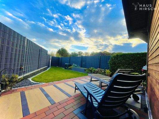 Garten mit Südwest Ausrichtung 