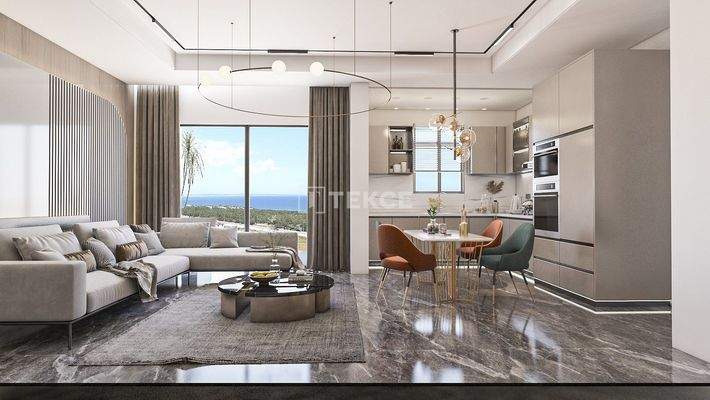 Chic Flats in a Complex Near MacKenzia Beach in Iskele Cyprus