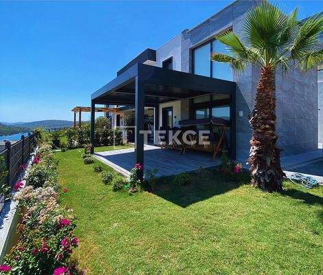 Sea View Houses Close to the Airport in Bodrum