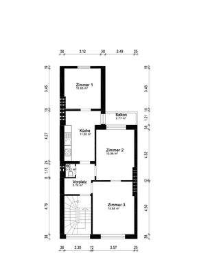S&P | Grundriss 2. Obergeschoss