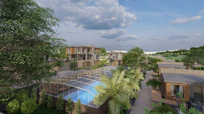 Semi-Detached Villas near the Bus Terminal in İstanbul Ümraniye