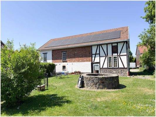 Garten / Rückansicht Scheune