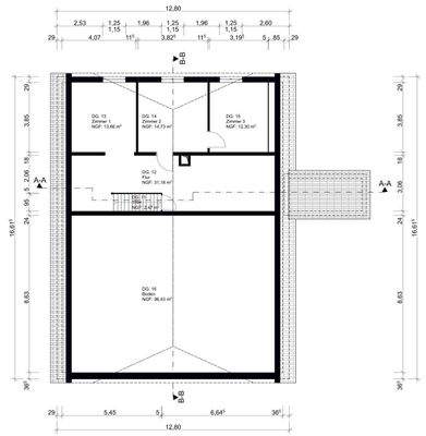 Grundriss Dachgeschoss