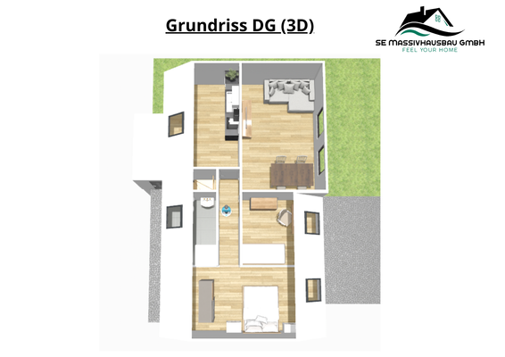 Grundriss DG 3D