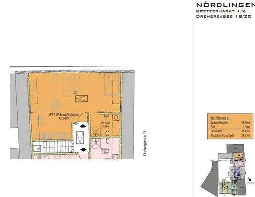 DG 18 - WHG 17 - 1. Grundriss WHG