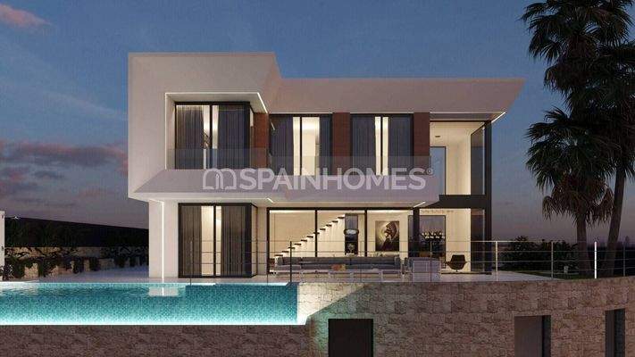Luxury Villa with Striking Views in Finestrat Alicante