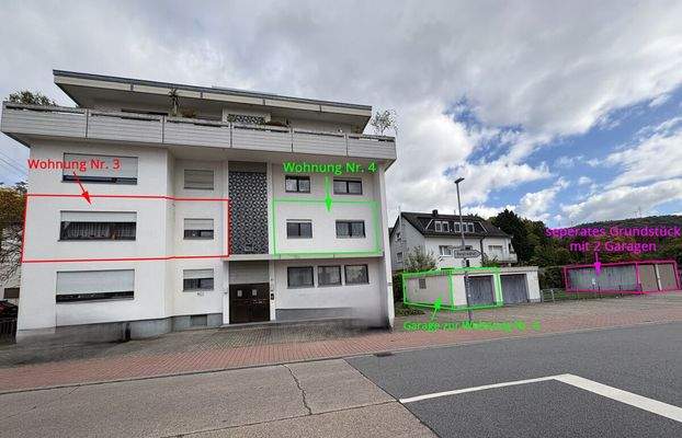 Außenansicht mit Bezeichnung