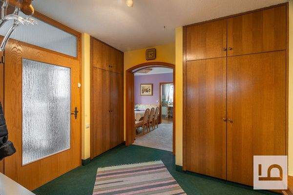 Dielenbereich mit Einbauschränken