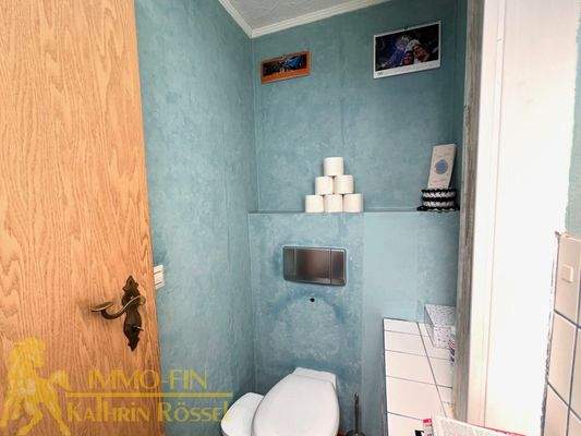 DG: Blick auf das WC 