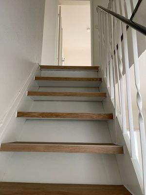 Treppe zur Wohnung