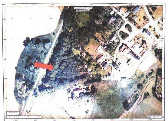 Flugperspektive Waldgrundstück