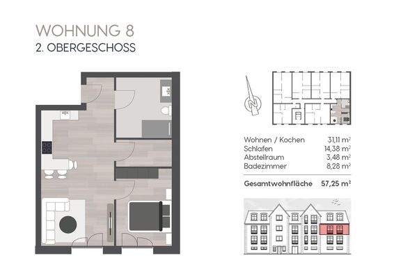 Einzelne Grundrisse 1 8