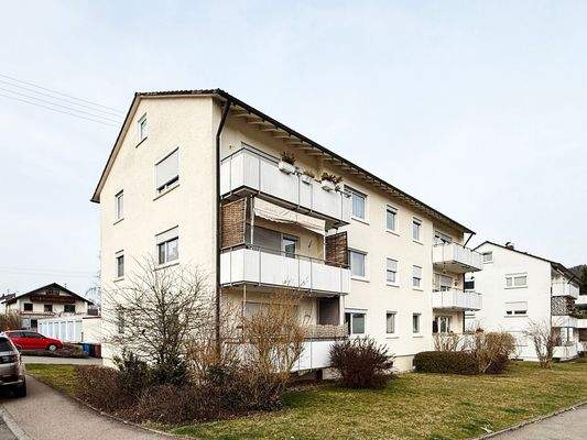 Gebäudeansicht - Balkone