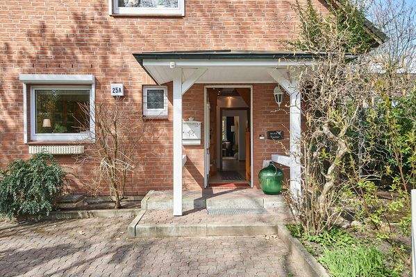 Einladender Hauseingang