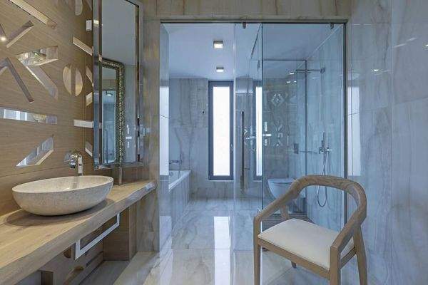 Kreta, Mochlos: Traumhafte Luxusvilla in einer ruhigen Bucht zum Verkauf