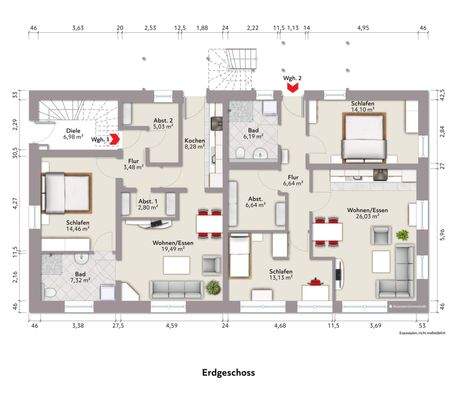 Grundriss Erdgeschoss