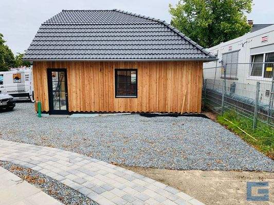 Stellplatz vor dem Haus