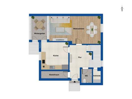 Grundriss - Erdgeschoss