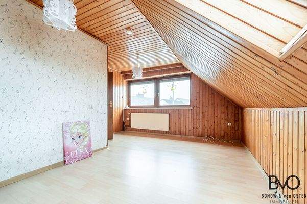 Schlafzimmer im Dachgeschoss