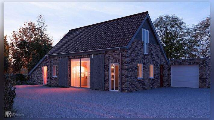 Außenansicht Abendstimmung