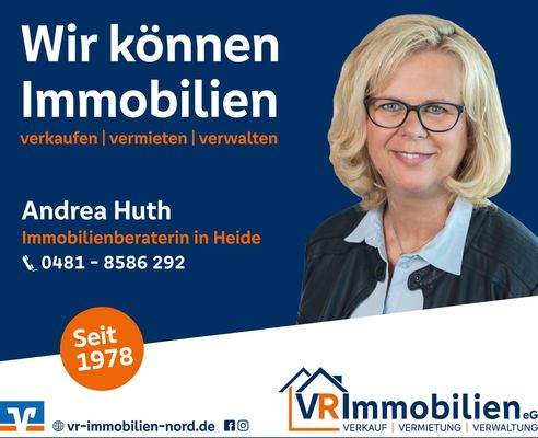 Ihre Immobilienberaterin in Heide und St.Peter-Ording Andrea Huth
