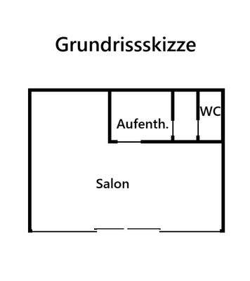 Grundrissskizze