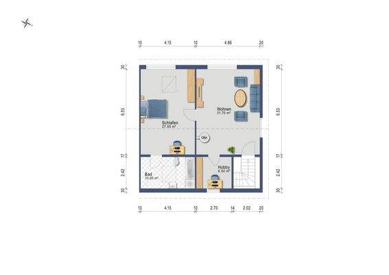 WE 4 Dachgeschoss rechts