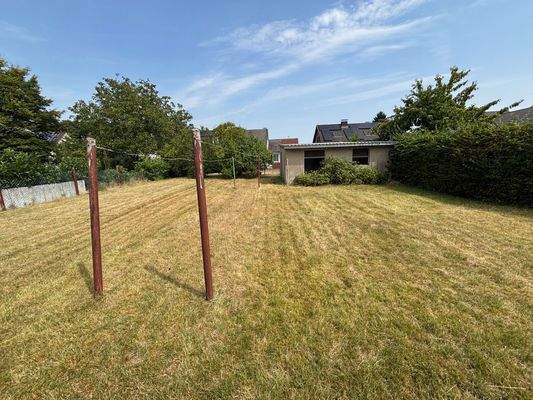 Teilansciht vom Garten 