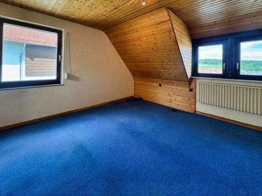 Zimmer im Obergeschoss Gegenblick