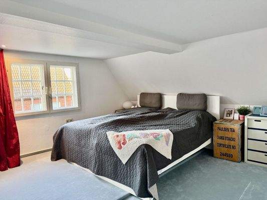 Schlafzimmer im Dachgeschoss