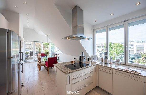 Küche Blick Essbereich