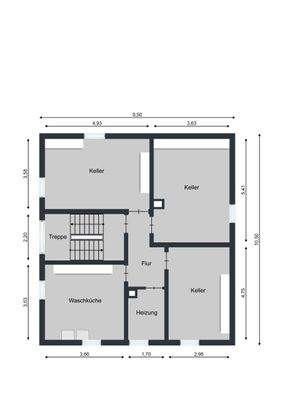Grundriss Kellergeschoss