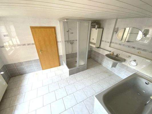 Großes Tageslichtbadezimmer