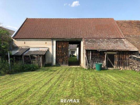 Garten Ansicht zum Stadl