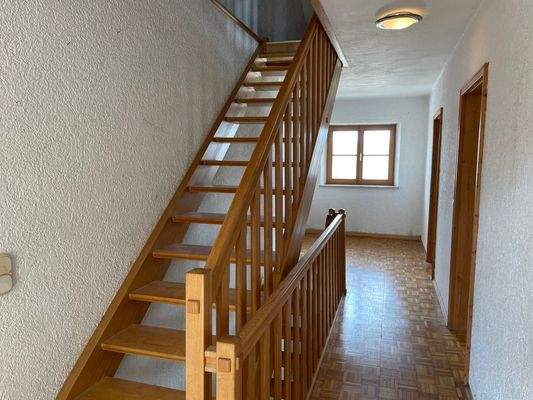 Treppenhaus im Obergeschoss